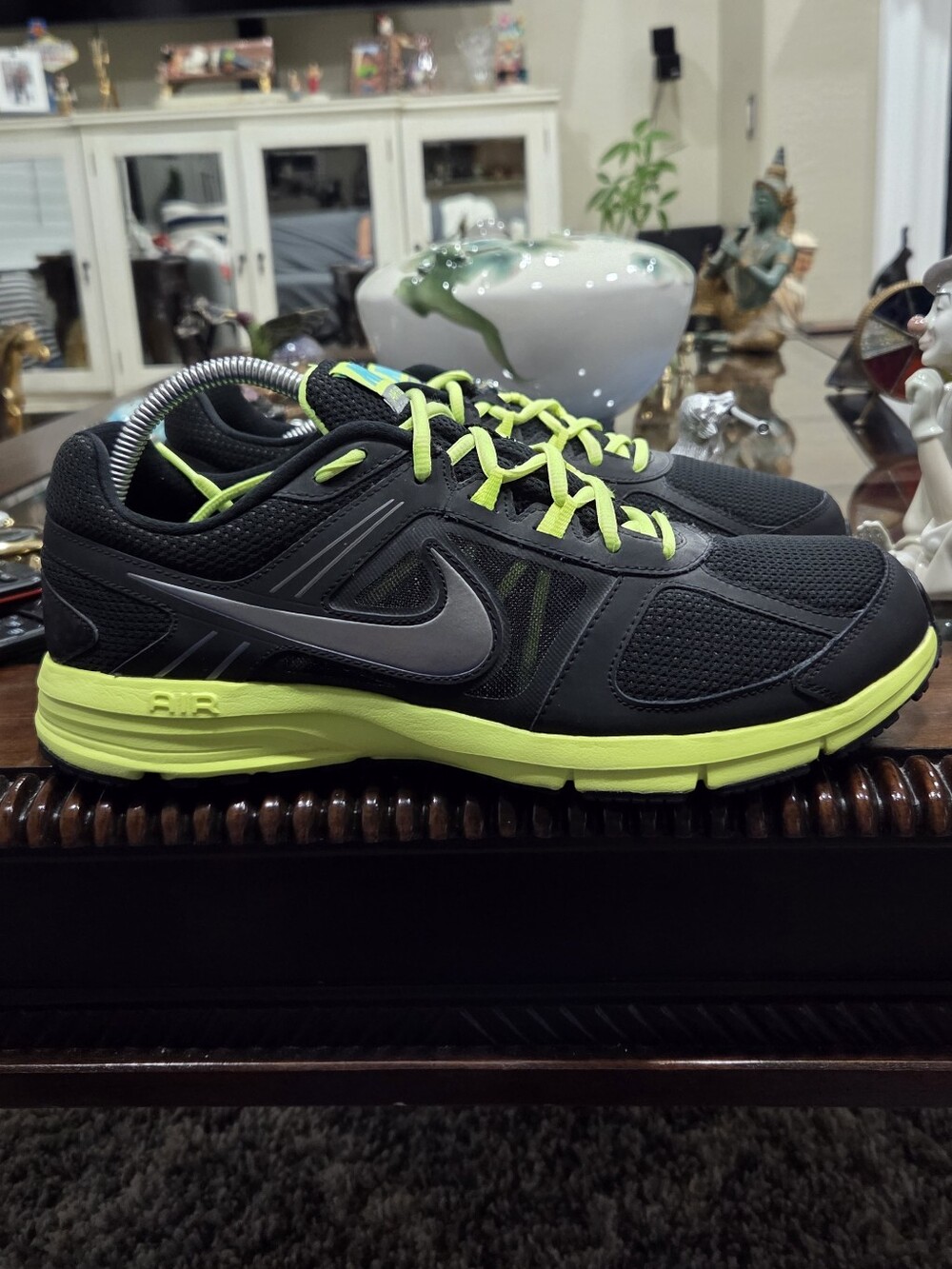 Nike Air Relentless 3 Men's Black & Neon Green Running Shoes